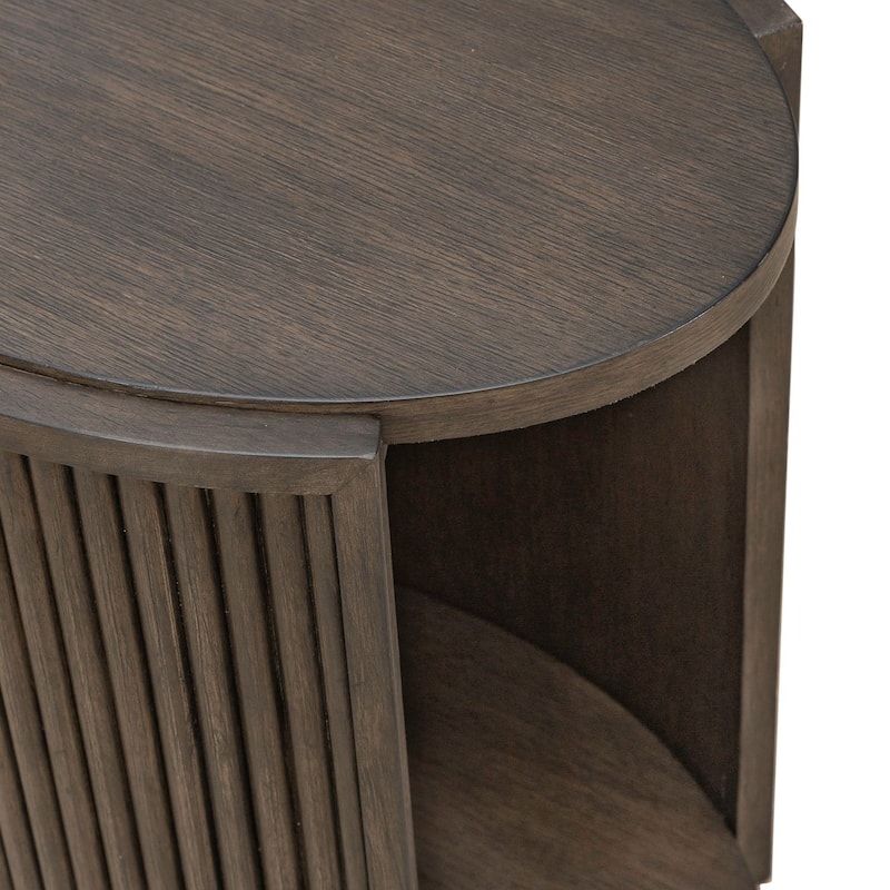 Liberty Furniture City View Accent Table Coffee Bean Brown- Various Sizes