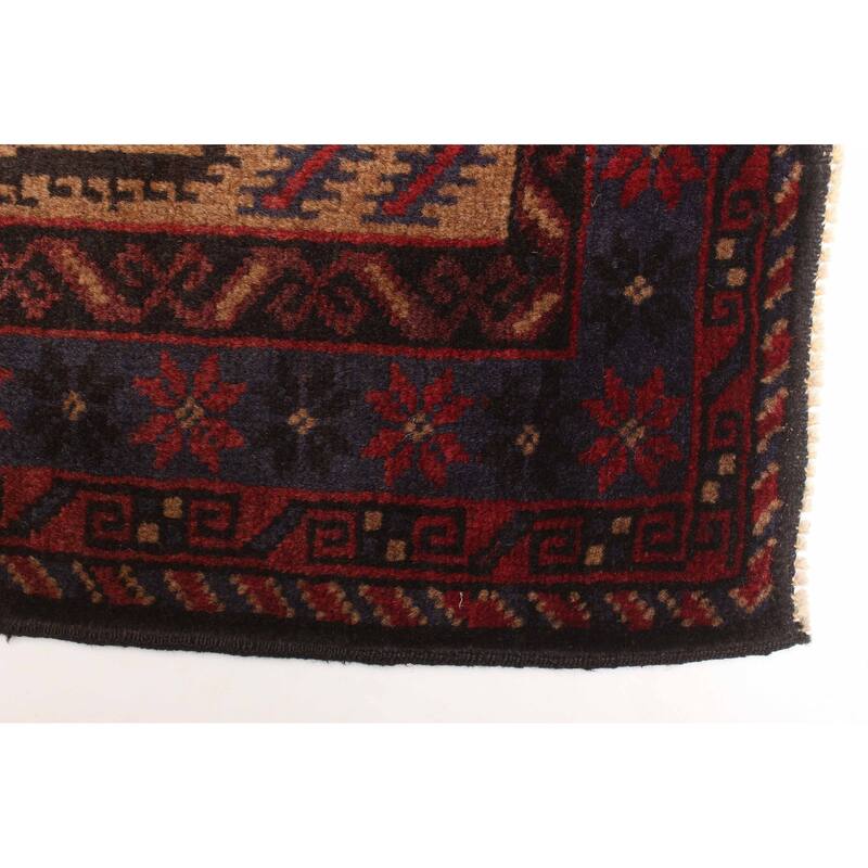 ECARPETGALLERY Hand-knotted Teimani Tan Wool Rug - 2'11 x 5'2