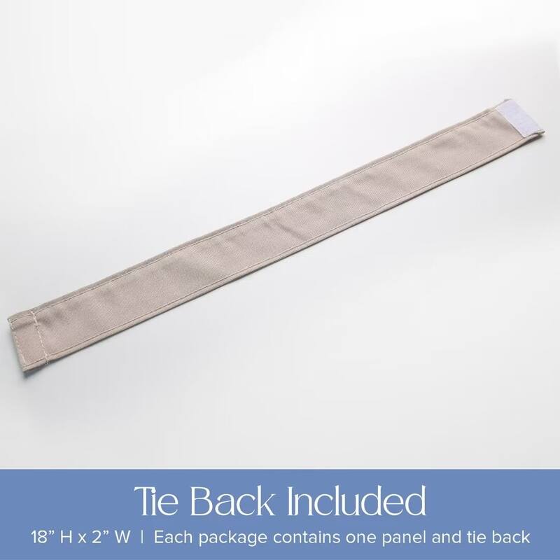 Wonderland Solid Tab Top Outdoor UV Protected Privacy Panel