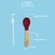 preview thumbnail 3 of 11, Baby Spoon Regular Scoop Bamboo & Silicone 2 Pack