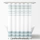 preview thumbnail 12 of 21, Lush Decor Breezy Chic Tassel Jacquard Eco-Friendly Recycled Cotton Shower Curtain Single