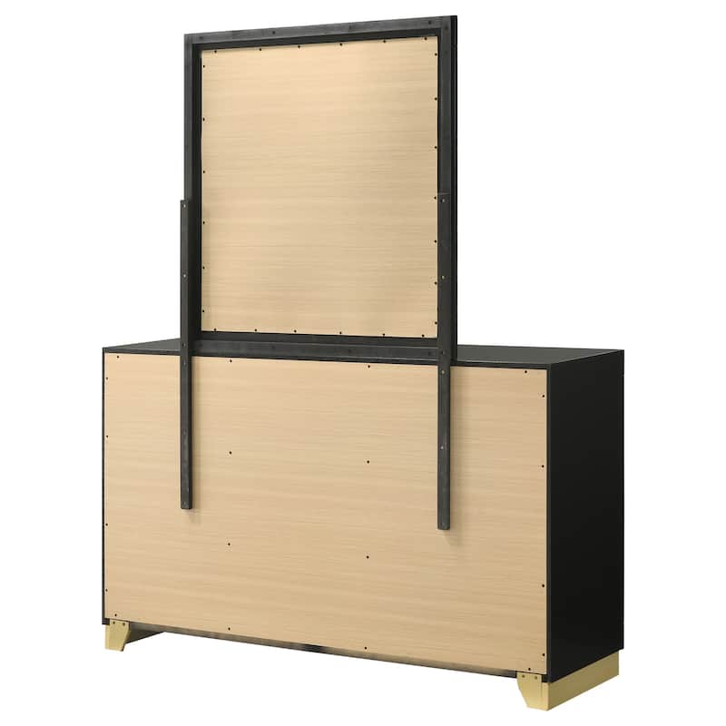 Caraway Contemporary Wood 6-drawer Dresser