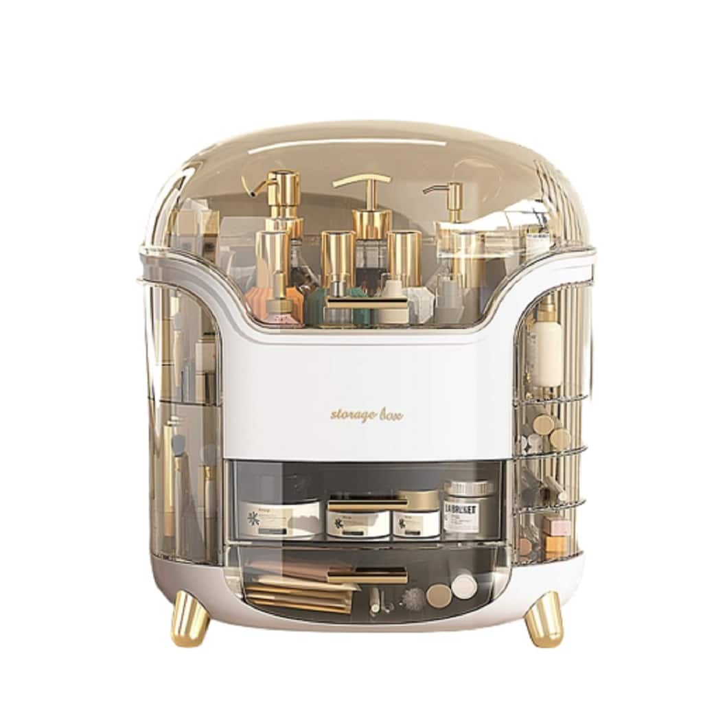 Makeup Organizer,Cosmetic Storage Box-Easily Organizer Your Cosmetics Jewelry,Cosmetic Organizer Makeup Storage Organizer Box