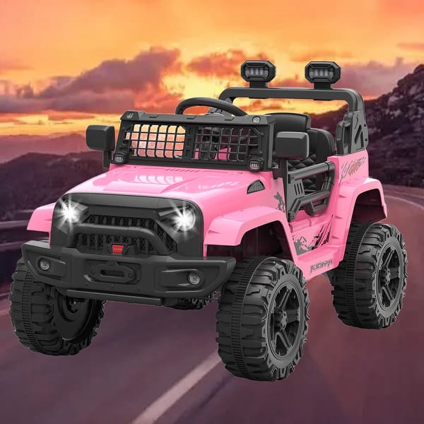 slide 2 of 47, Kids Ride on Truck Car , 12V Ride on Car for Kids with Remote Control