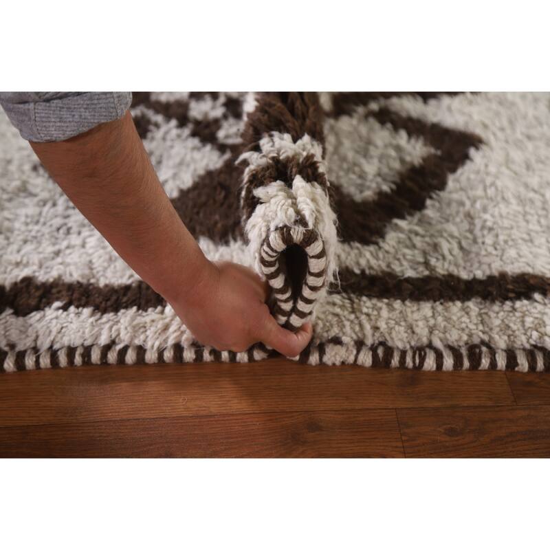 Plush Turkish Anatolian Runner Rug Handmade Wool Carpet - 3'2"x 12'1"