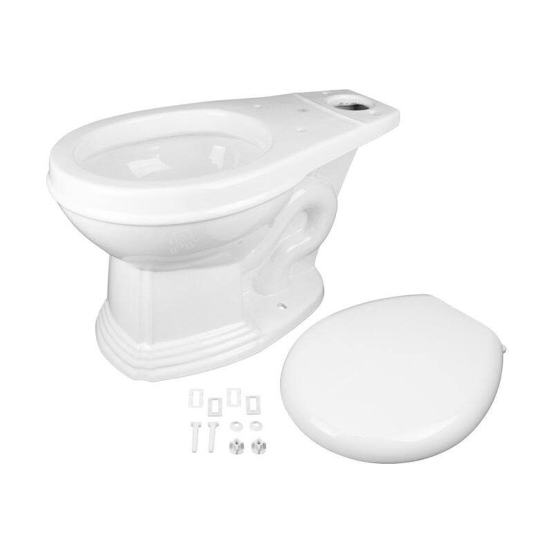 Sheffield White Ceramic Corner 2-Piece Round Toilet Dual Flush with Slow Close Seat