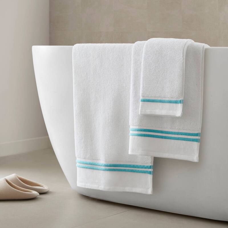 Madison Park Roan Border 6 Piece Towel Set