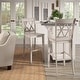 preview thumbnail 5 of 16, Ronda X-Back Bar Height Chairs (Set of 2)