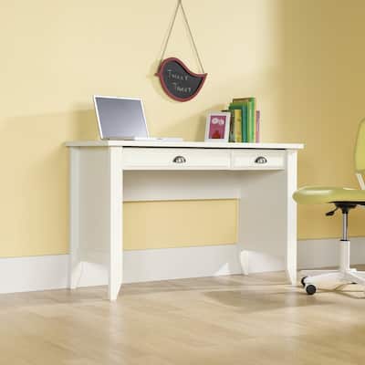 Computer Desk Soft White Finish