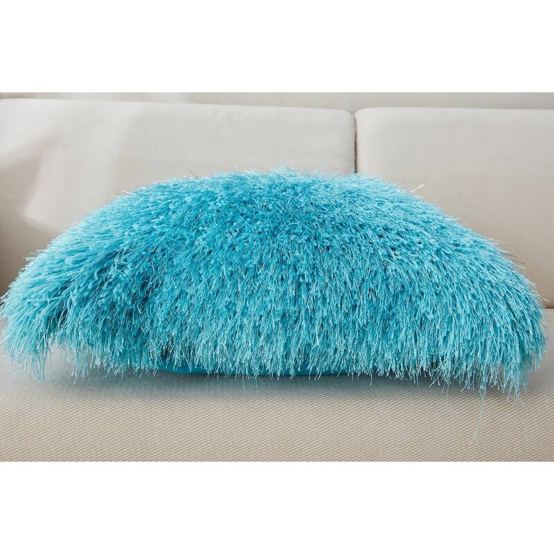 Manhattan Collection Shag Pillow