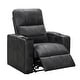 preview thumbnail 5 of 34, Abbyson Rider Leather Theater Power Recliner