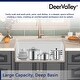 preview thumbnail 15 of 30, DeerValley Glen 32" x 19" Fireclay Rectangular Undermount Kitchen Sink