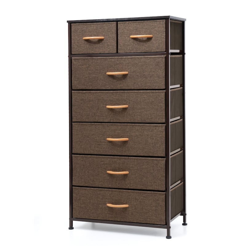 Pellebant 7-Drawer Storage Tower Organizer Chest Dresser