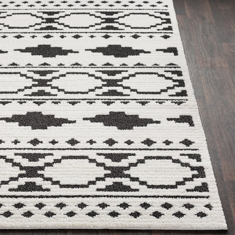 Livabliss Amerigo Bohemian Global Plush Area Rug