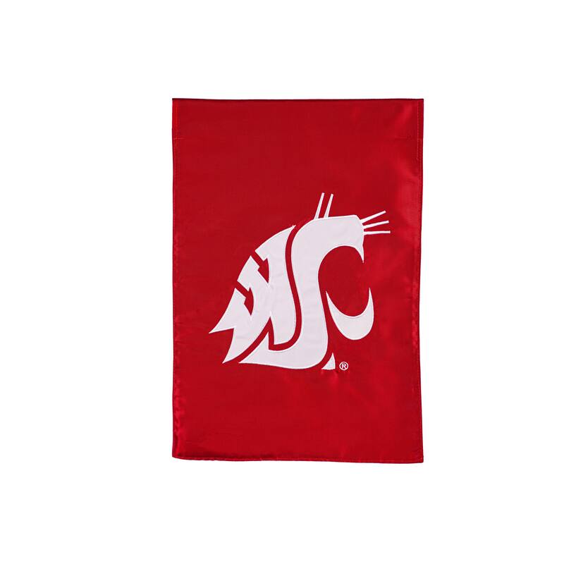 Applique Garden Flag, University of Kansas