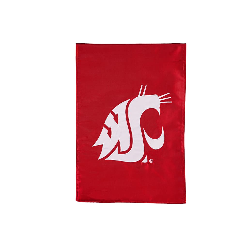 Applique Garden Flag, University of Kansas