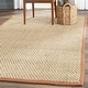 preview thumbnail 5 of 169, SAFAVIEH Natural Fiber Marina Basketweave Seagrass Rug 10' x 14' - Natural/Brown