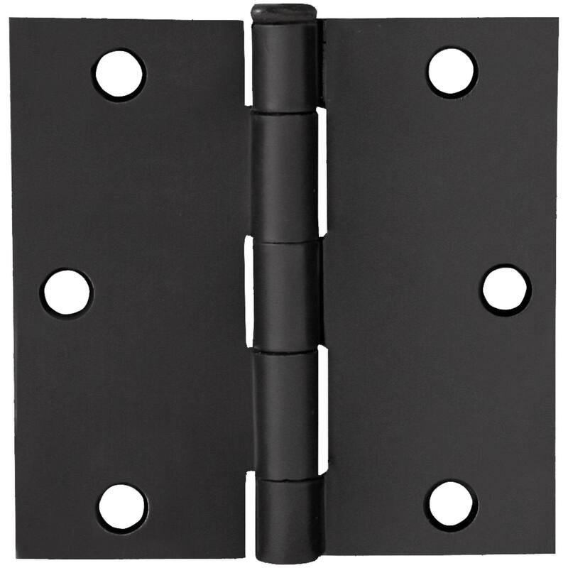 Design House 188920 3-1/2" x 3-1/2" Butt Square Corner Surface Mount