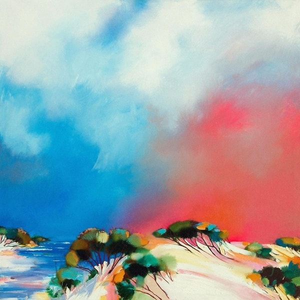 Shop Easy Art Prints John Turton S Ocean Glow Premium Canvas Art
