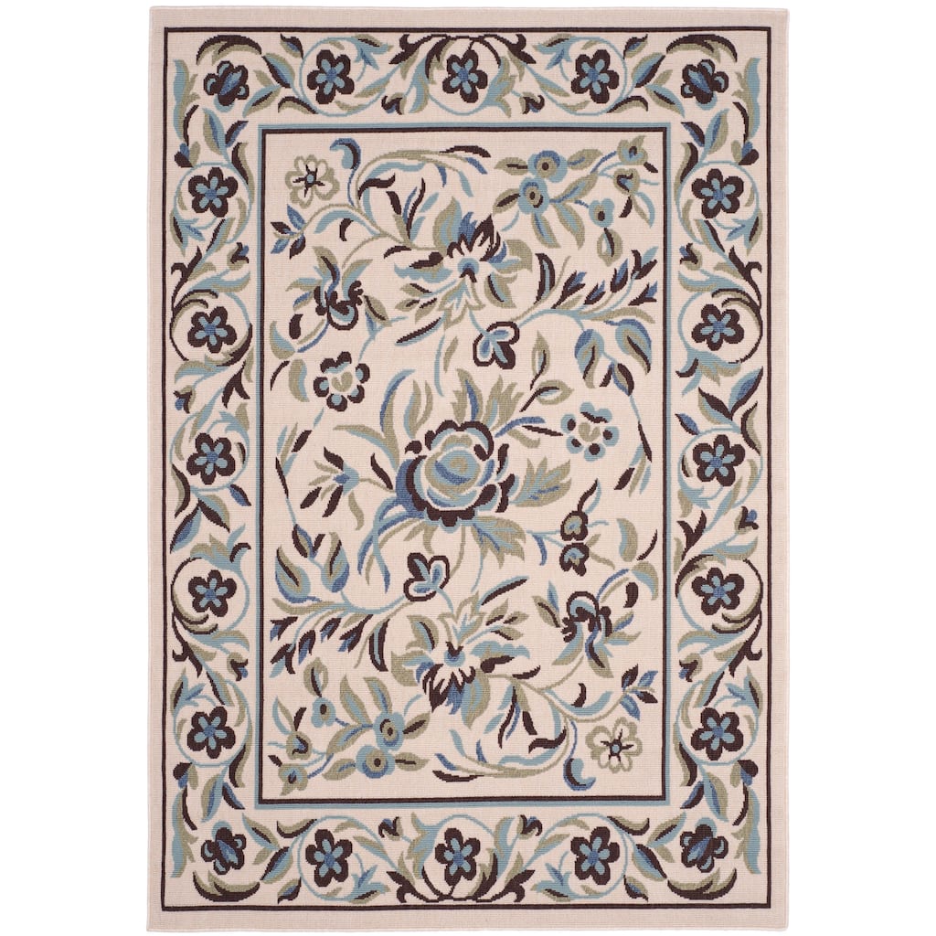 SAFAVIEH Veranda Nazare Indoor/ Outdoor Waterproof Patio Backyard Rug