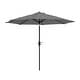 preview thumbnail 32 of 69, Lopes 9-foot Patio Umbrella with Bronze Finish Base Weight Stand Included