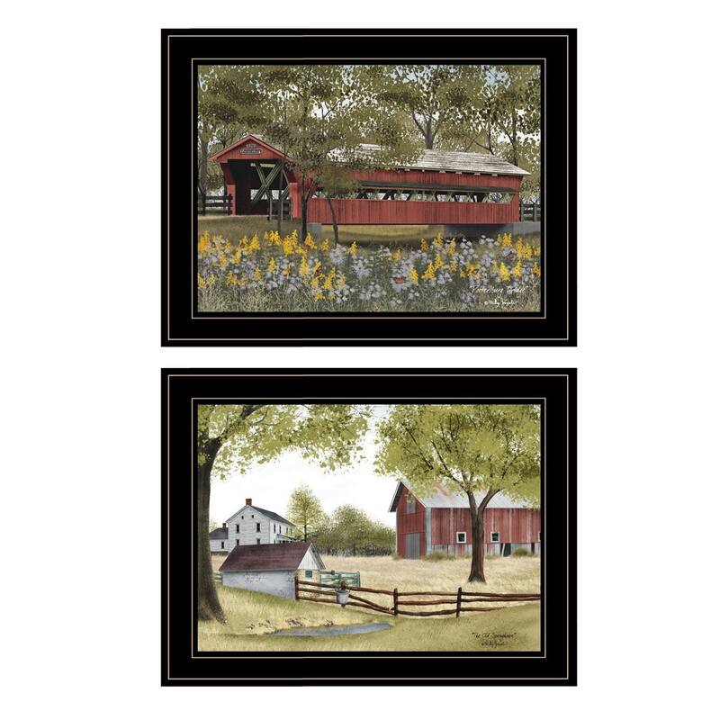 TrendyDecor4U Farmhouse "The Spring House" 2-Piece Vignette by Billy Jacobs