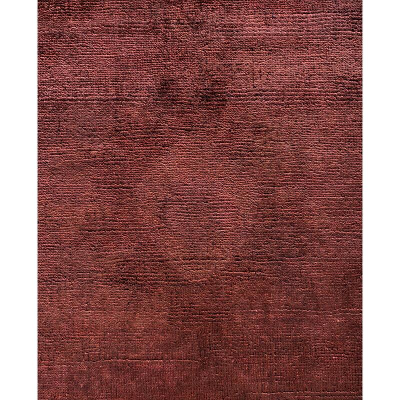 Overdyed One-of-a-Kind Hand-Knotted Area Rug - Pink - 10' 8" x 15' 2"