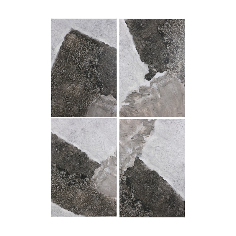 Mudslide IV (28 x 42 ) Canvas Art Print
