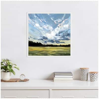 Kate and Laurel Sylvie Before The Storm Framed Canvas by Emily Kenney
