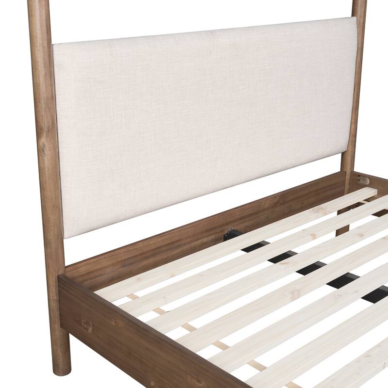 NPD Furniture Bloomfield Queen Bed Set / Canopy Bed Set