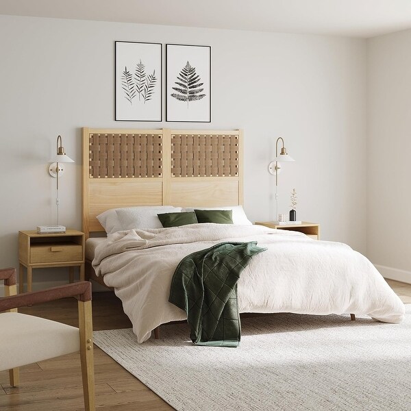 Scandinavian headboard discount