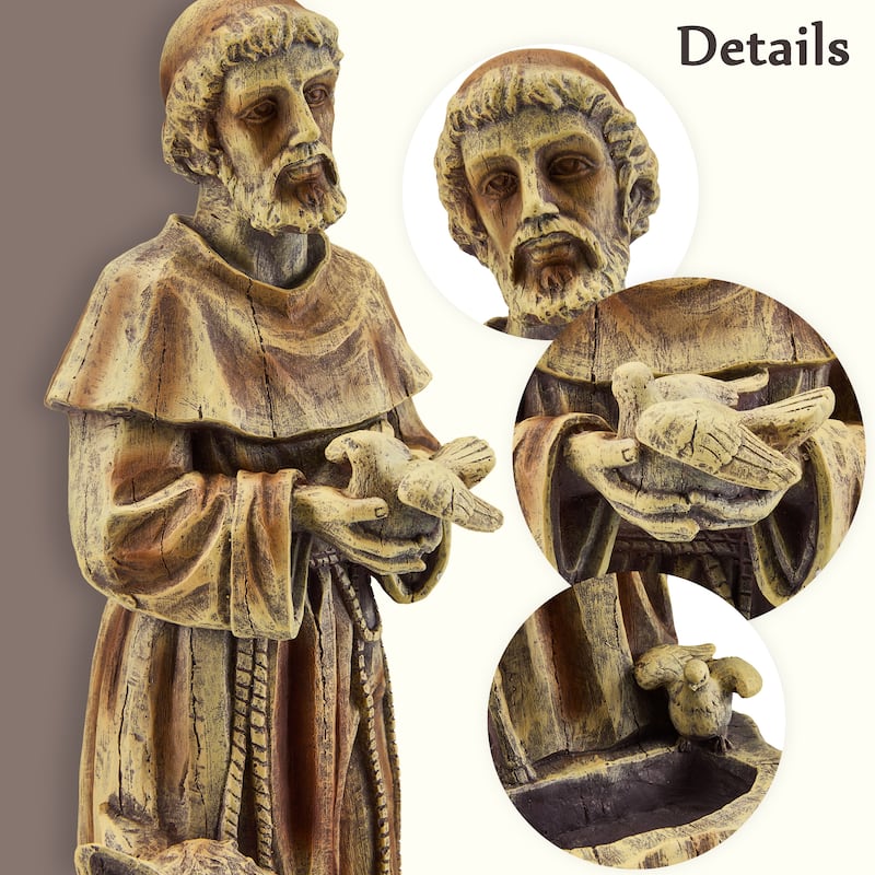 Outdoor Religious Sculpture, Garden Decor, Waterproof Sculpture, Suitable for Courtyard, Front porch, Patio
