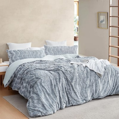 Wolf Tracks - Coma Inducer® (with Butter) Oversized Comforter - Coyote Gray