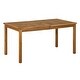preview thumbnail 14 of 42, Middlebrook Surfside Solid Acacia Wood Outdoor Dining Table