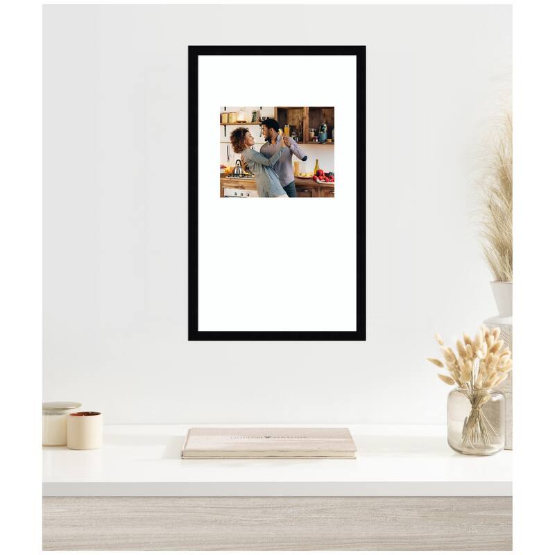 Kate and Laurel Svelte Noir Black Photo Frame