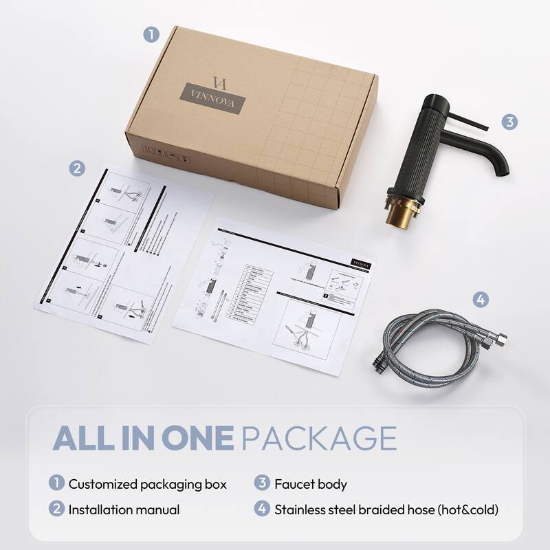 Mendavia Single-Handle Basin Bathroom Faucet