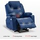 preview thumbnail 3 of 53, MCombo Electric Power Lift Recliner Chair Sofa with Massage and Heat for Elderly, 3 Positions, USB Ports, Faux Leather 7040