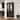 63 in Tall Kitchen Pantry Cabinet with Glass Doors and Adjustable Shelves 5 Tier Bathroom Cabinet for Kitchen, Bathroom