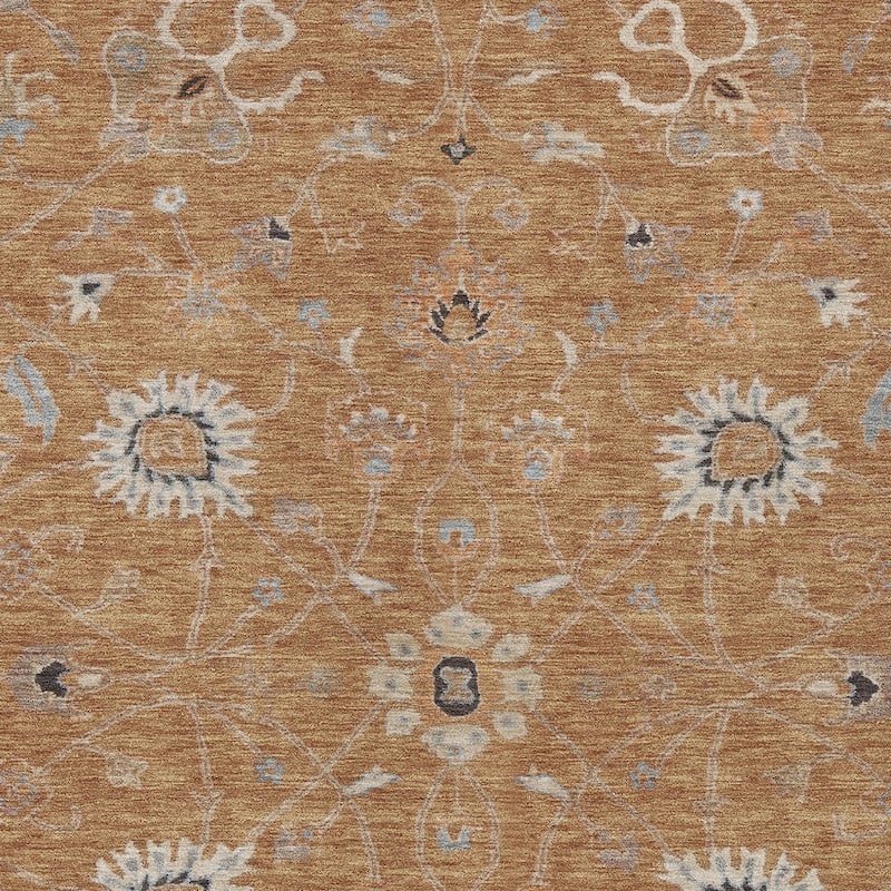 HomeRoots Floral Traditional Rectangle Outdoor Rug