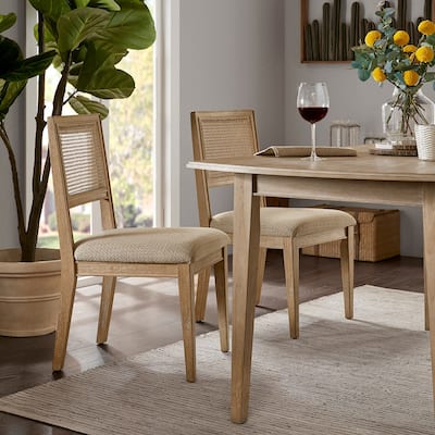 Armless Dining Chairs, Set of 2