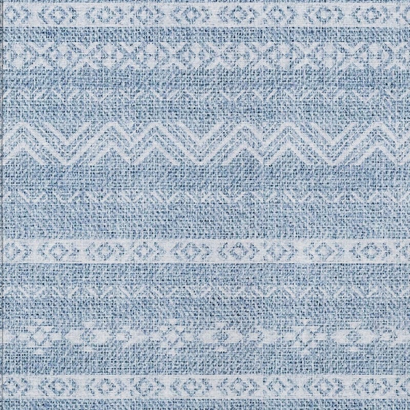 HomeRoots Southwestern Transitional Rectangle Outdoor Rug