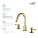 preview thumbnail 8 of 30, Circular 8-inch Widespread Basin Faucet