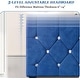 preview thumbnail 29 of 65, VECELO Upholstered Kids Bed Frame with Diamond Tufted Headoard,Twin Size Bed Set of 2