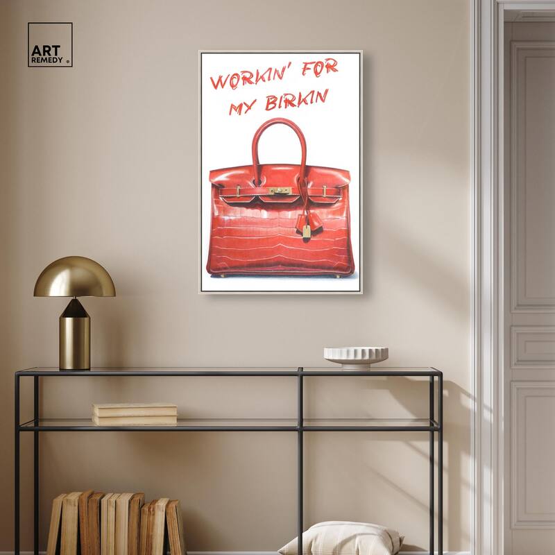 Doll Memories - Red Dream Canvas by Art Remedy