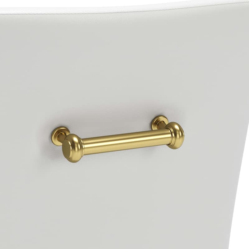 Maxine Dining Chair Gray & Gold