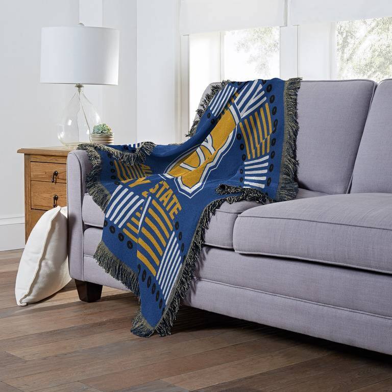 NCAA Homage Jacquard Throw Blanket