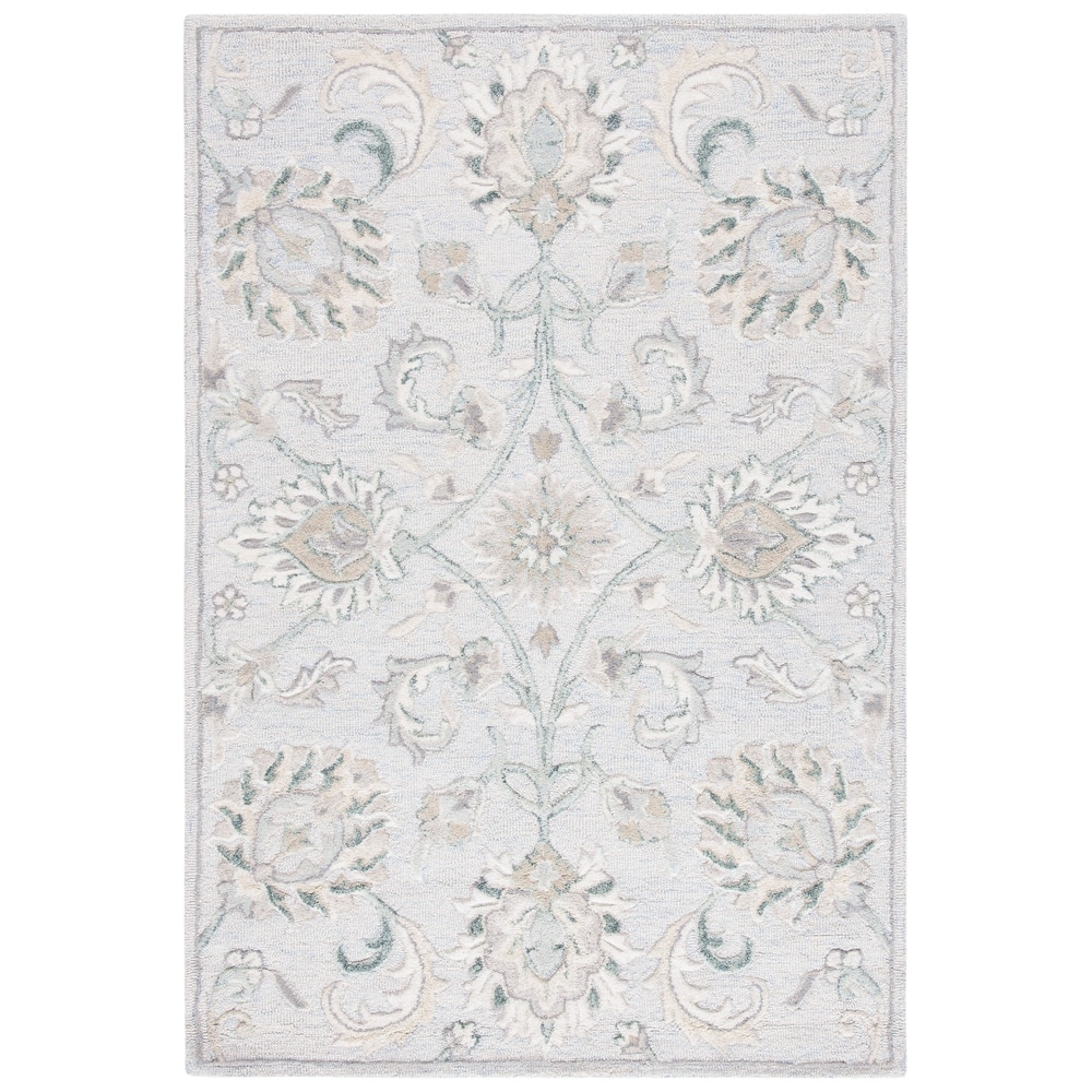 SAFAVIEH Handmade Glamour Marsona Floral Wool Rug