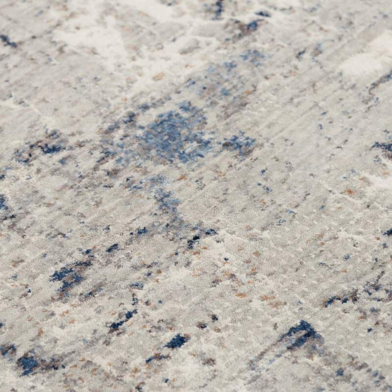 Alora Decor Cara Transitional Gray/Multi Recycled Polyester Area Rug