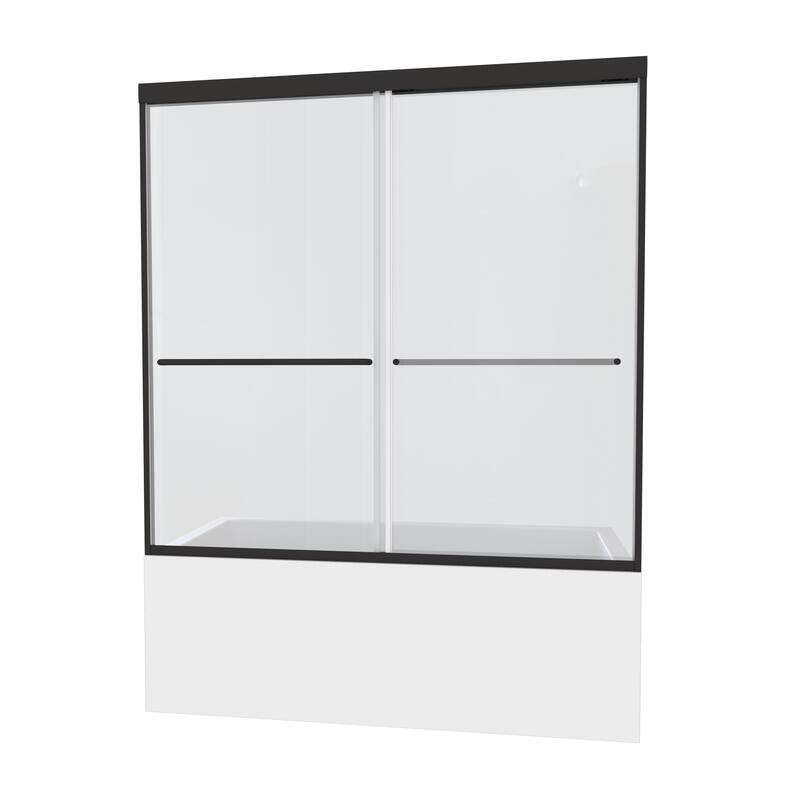 60"W x 58"H Framed Double Sliding Shower Door - 60'' x 58''