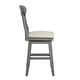 preview thumbnail 48 of 79, Eleanor Napoleon Back Wood Swivel Chair by iNSPIRE Q Classic